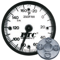 Four Magnet Surface Thermometers