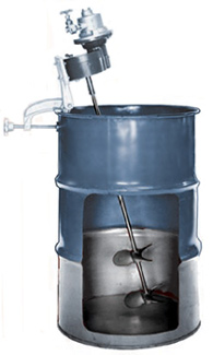 Economy Gear Drive Clamp Mixers