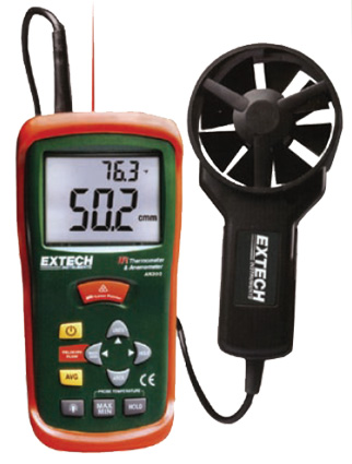 CFM / CMM Thermo-Anemometers