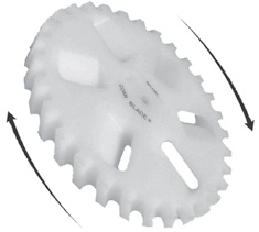 Conn Blade��� of U.H.M.W. Polyethylene