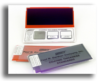 GARDCO Certified Coating Thickness Standards