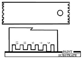 Elcometer Wet Film Thickness Gauge