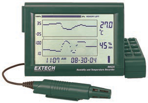 Humidity + Temperature Chart Recorder