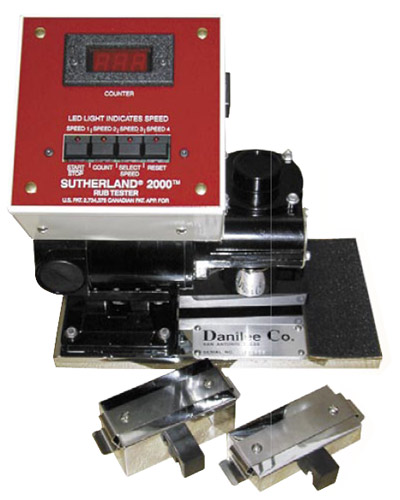 Improved Sutherland Ink Rub Tester